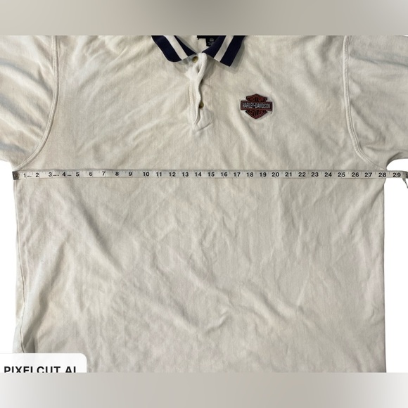 Harley Davidson Escape XXL White Men’s Polo - Picture 3 of 6